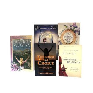 Set Of 6 Christian Inspirational Books By‎ Various Authors Women Empowerment
